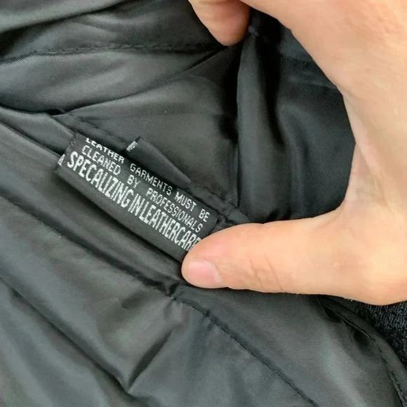 Genuine Leather Vintage Jacket sz small - Picture 10 of 16